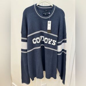 Abercrombie Dallas Cowboys Crew Sweater